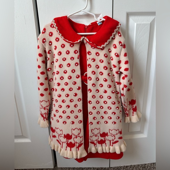 Girls Holiday Dress Set - Picture 4 of 4